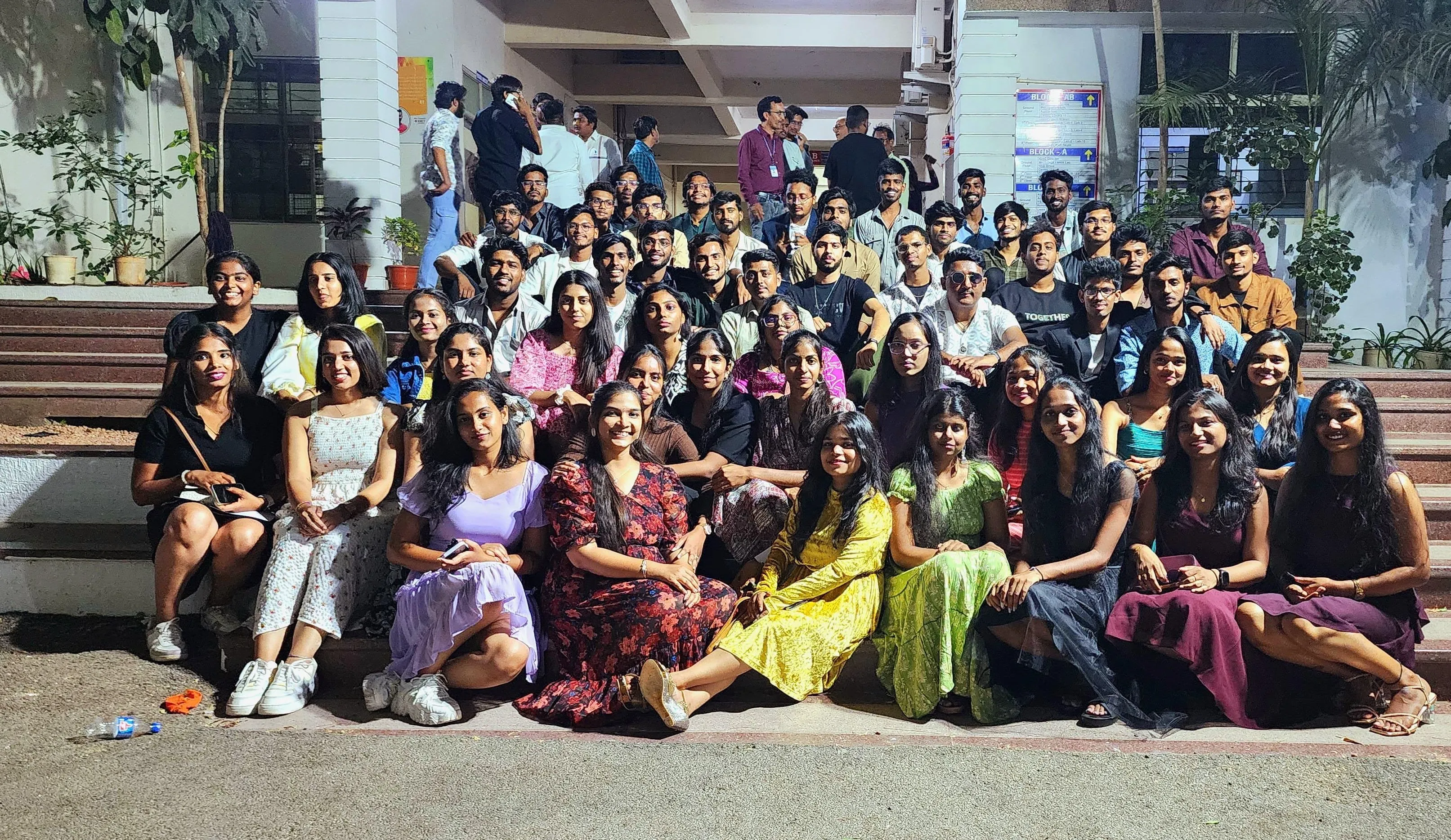 Annual fest SRIYAM main stage crowd